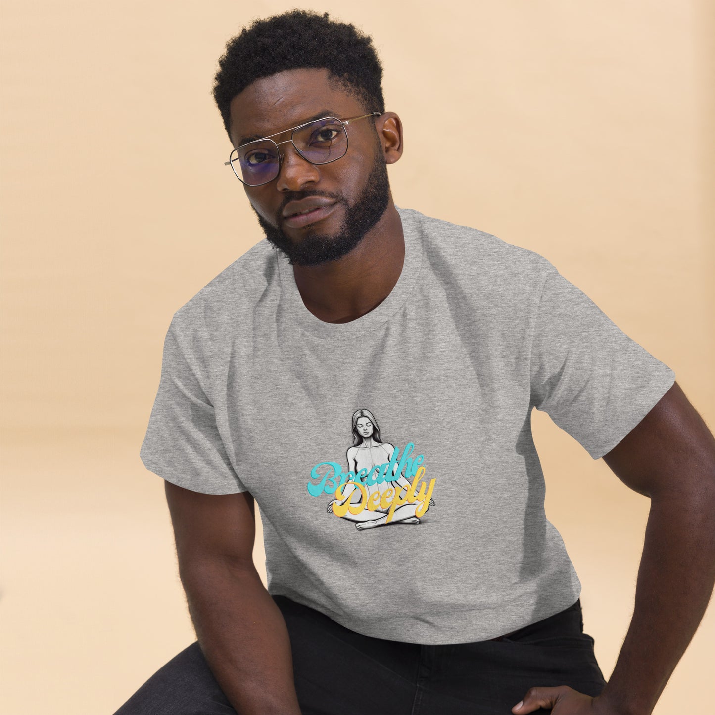Breathe Deeply - Unisex classic tee