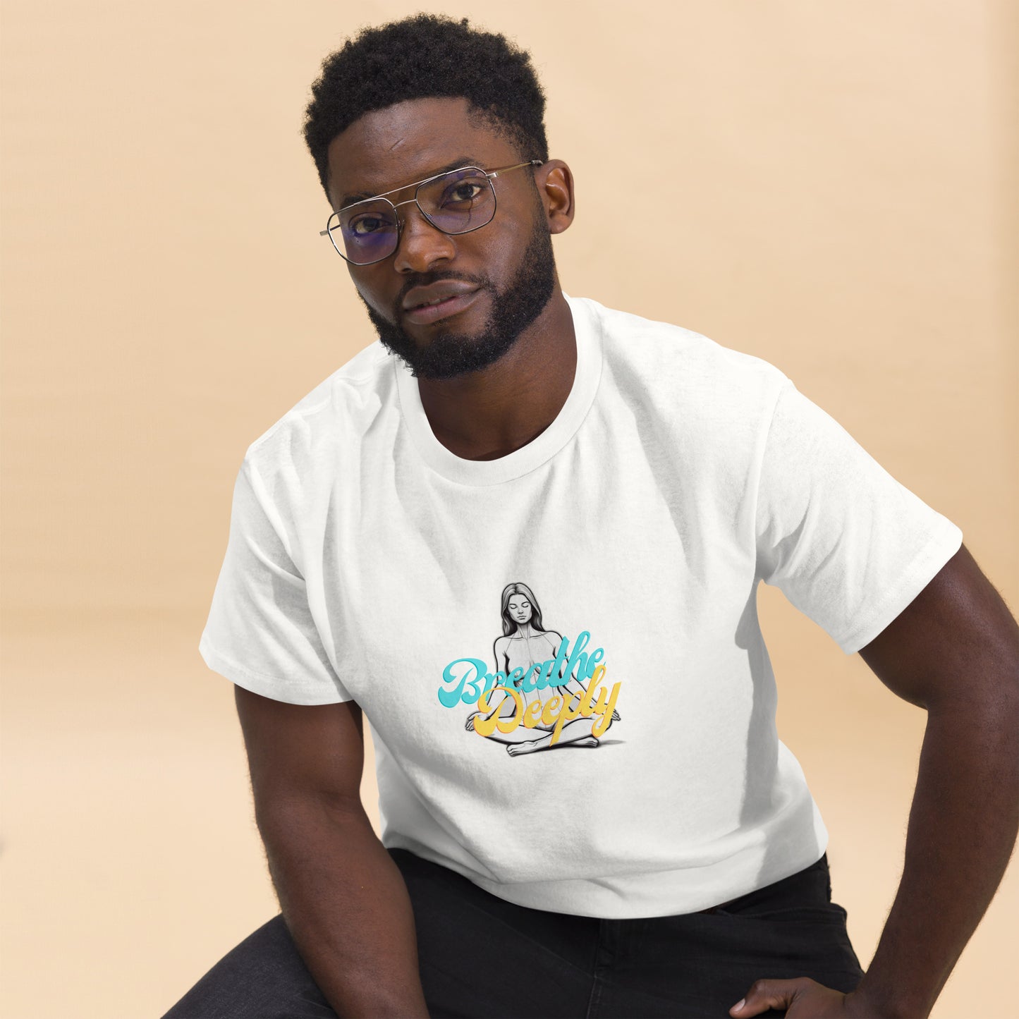 Breathe Deeply - Unisex classic tee