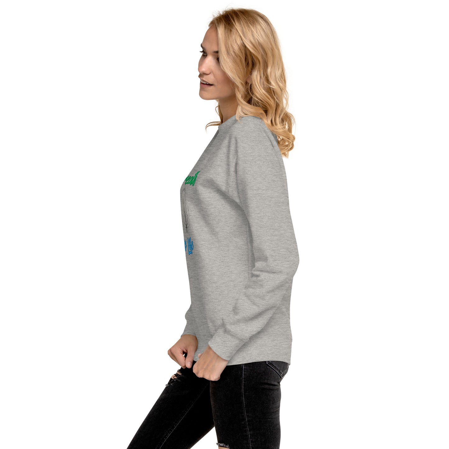 Breathe is Life - Unisex Premium Sweatshirt
