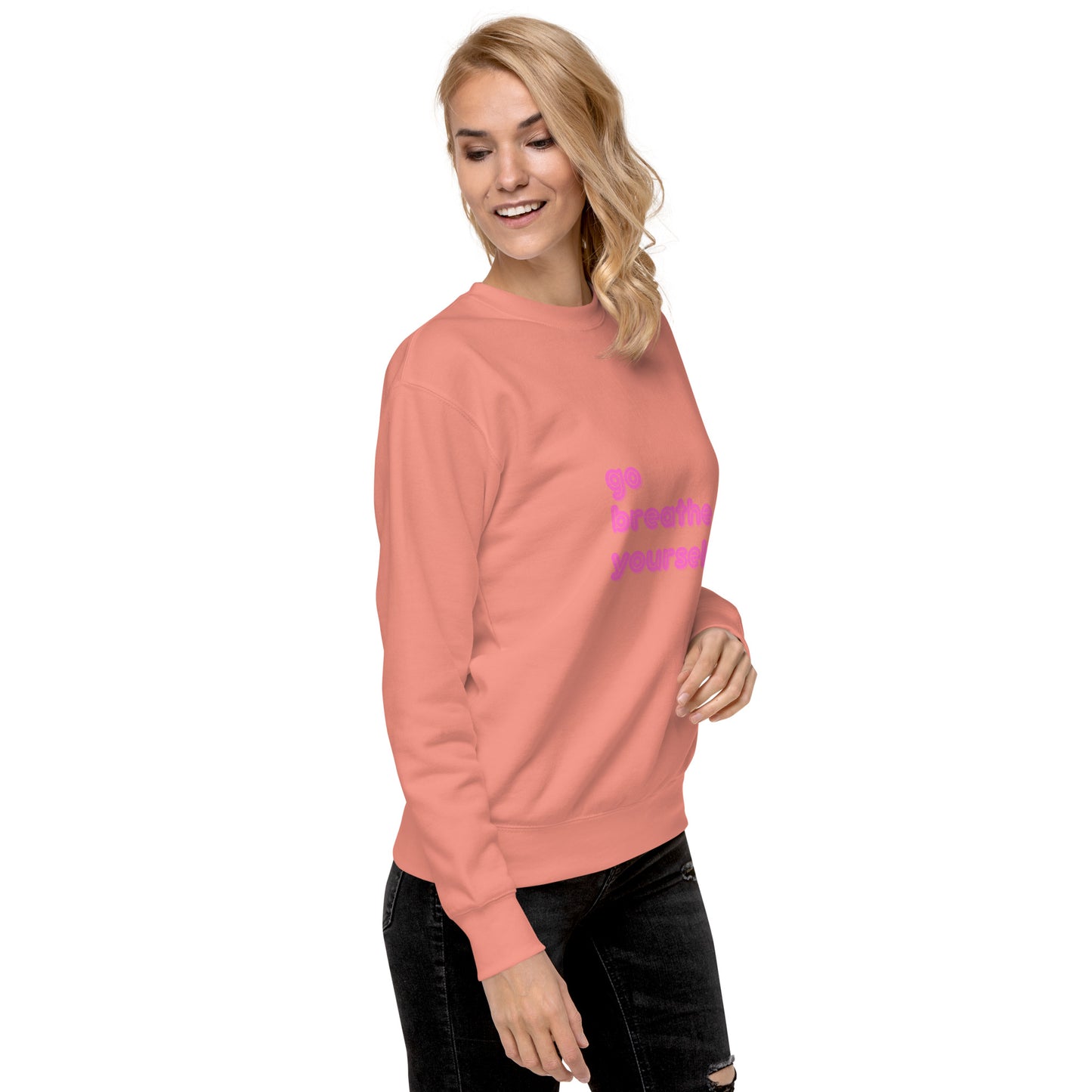 Go breathe yourself - Unisex Premium Sweatshirt