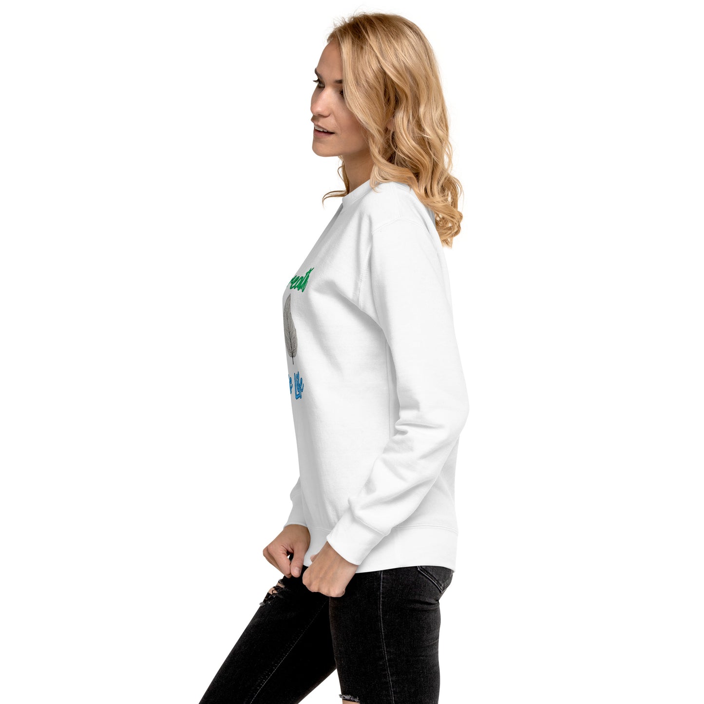 Breathe is Life - Unisex Premium Sweatshirt