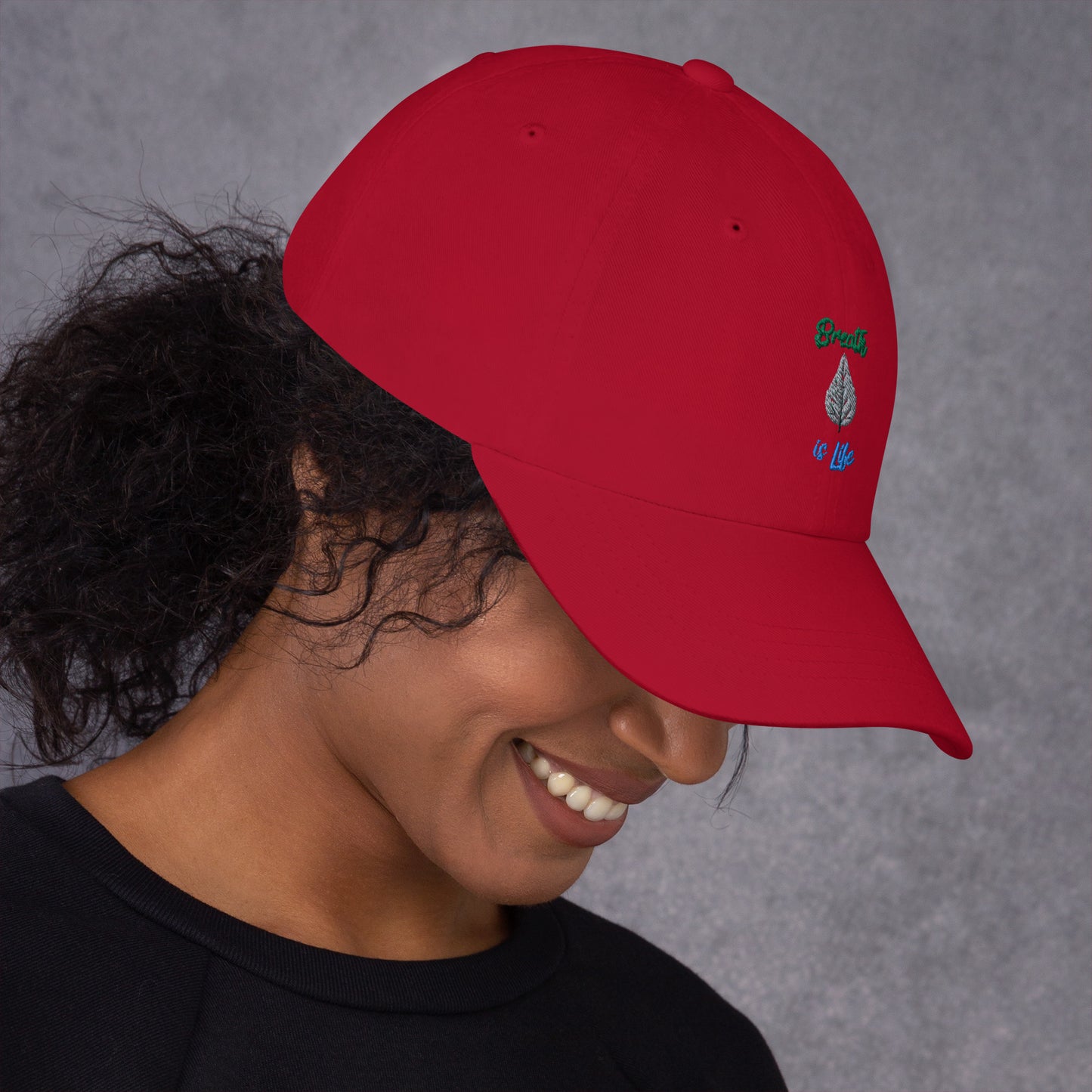 Breathe is Life - dad hat