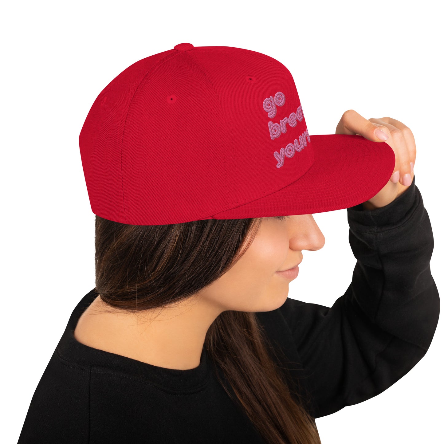 Go breathe yourself - Snapback Hat