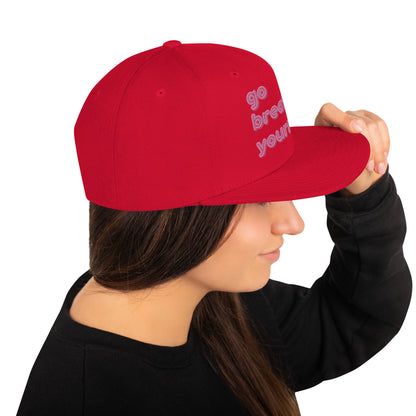 Go breathe yourself - Snapback Hat
