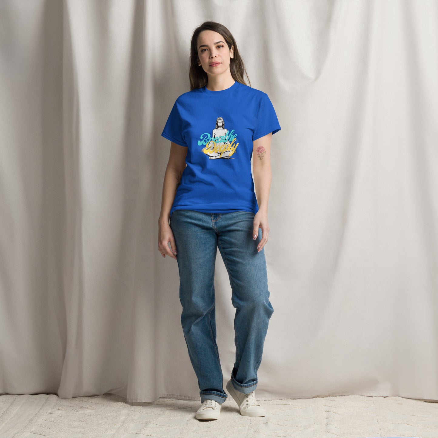 Breathe Deeply - Unisex classic tee