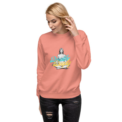 Breathe Deeply - Unisex Premium Sweatshirt
